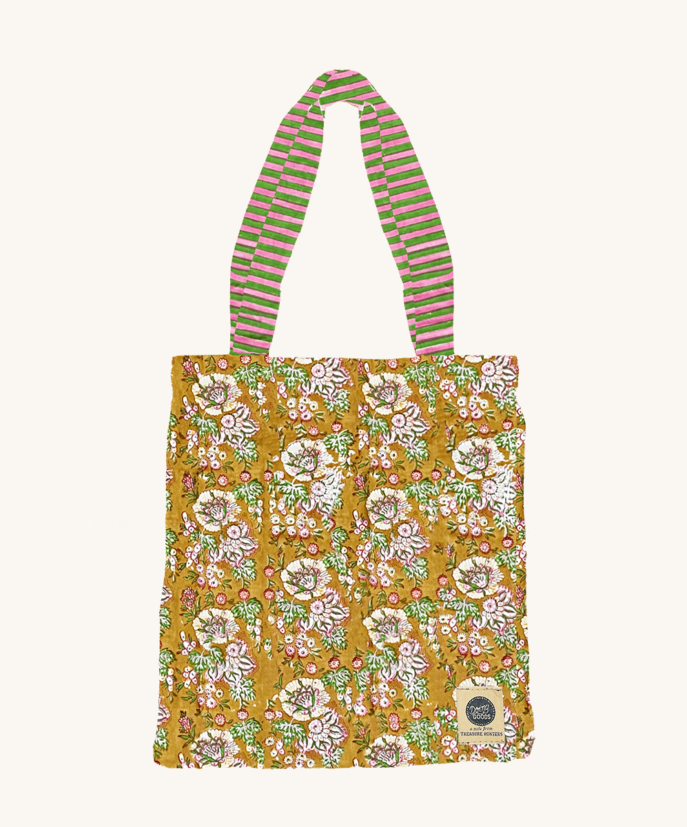 Fabric Of India Tote Bag, Offcut Crafted Bag