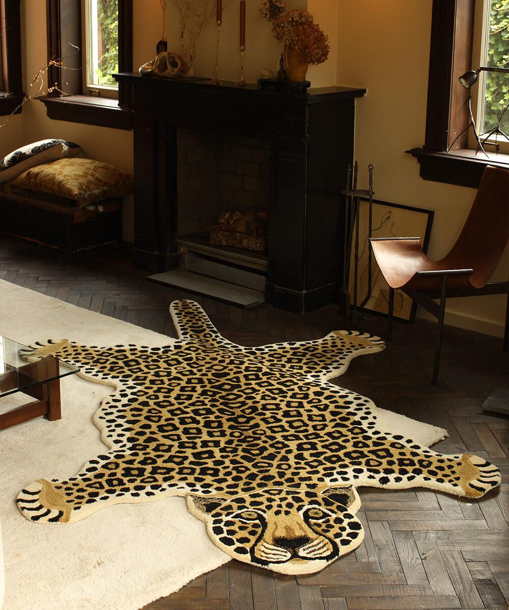 Leopard Rug  Woolen Rug Kids Room – Maison Deux