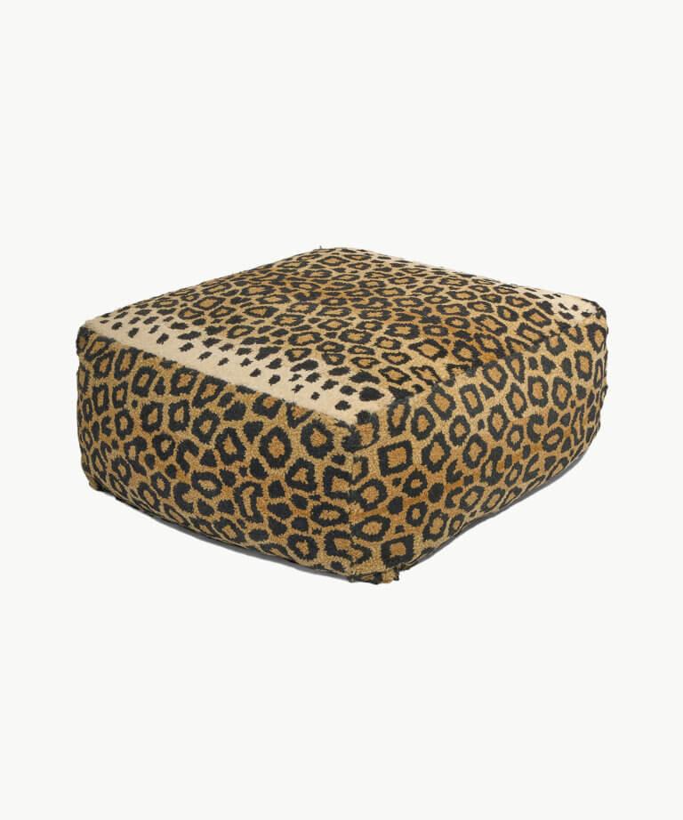 Leoparden Pouf