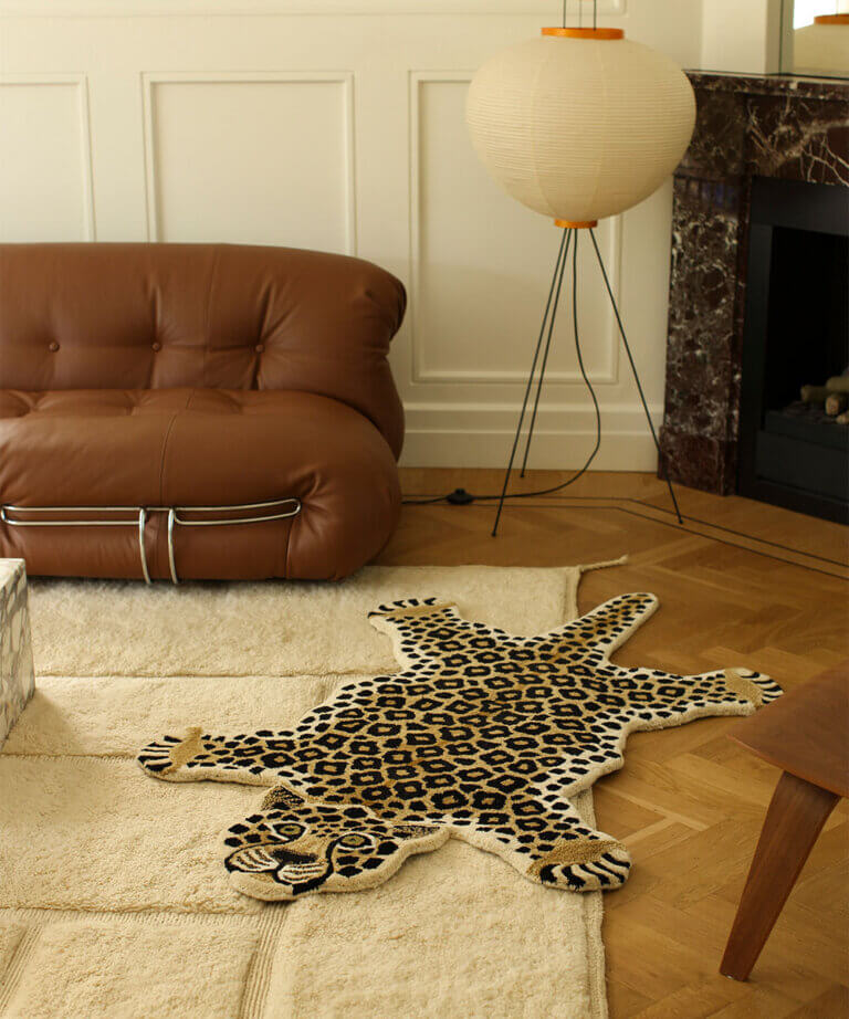 Loony Leopard Teppich L