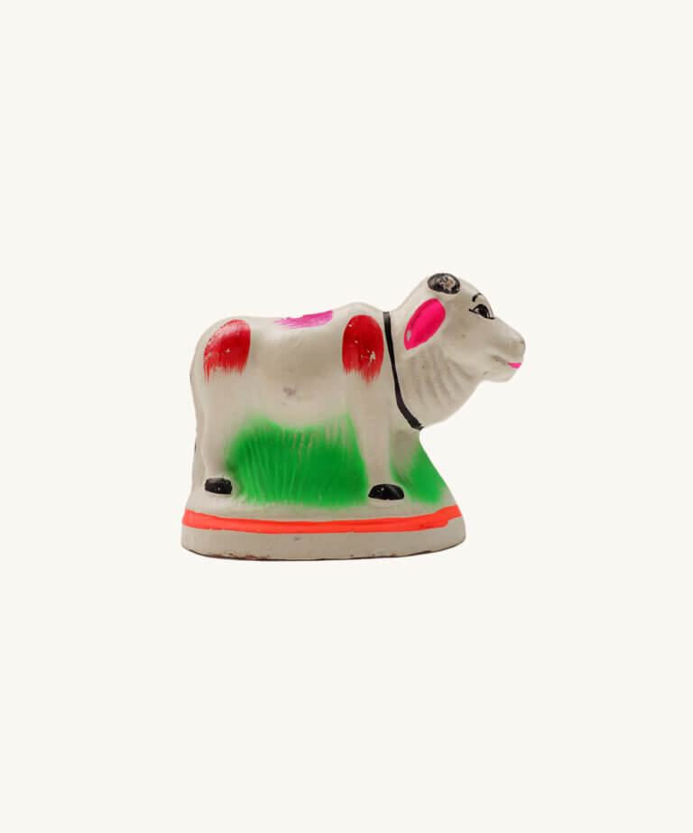 Terracota Cow Statue